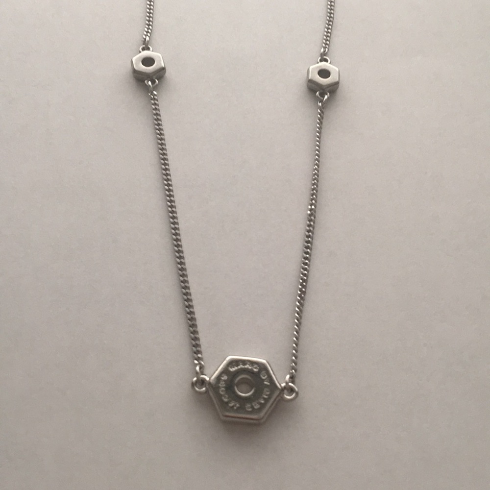 Marc Jacobs long bolts necklace 🔩⛓
